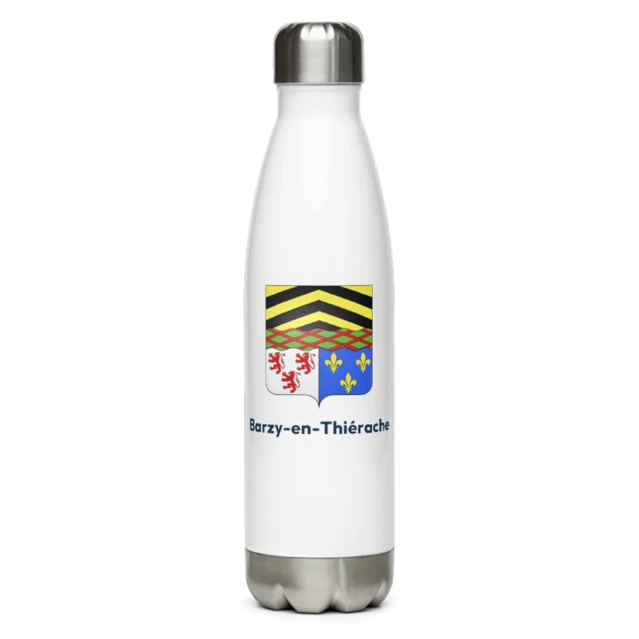Gourde inox blason de Barzy-en-Thiérache