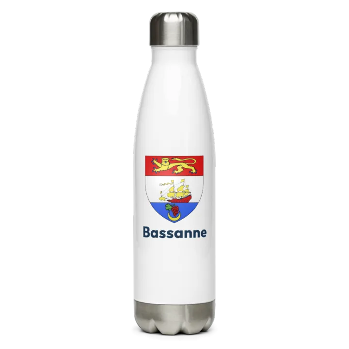 Gourde inox blason de Bassanne
