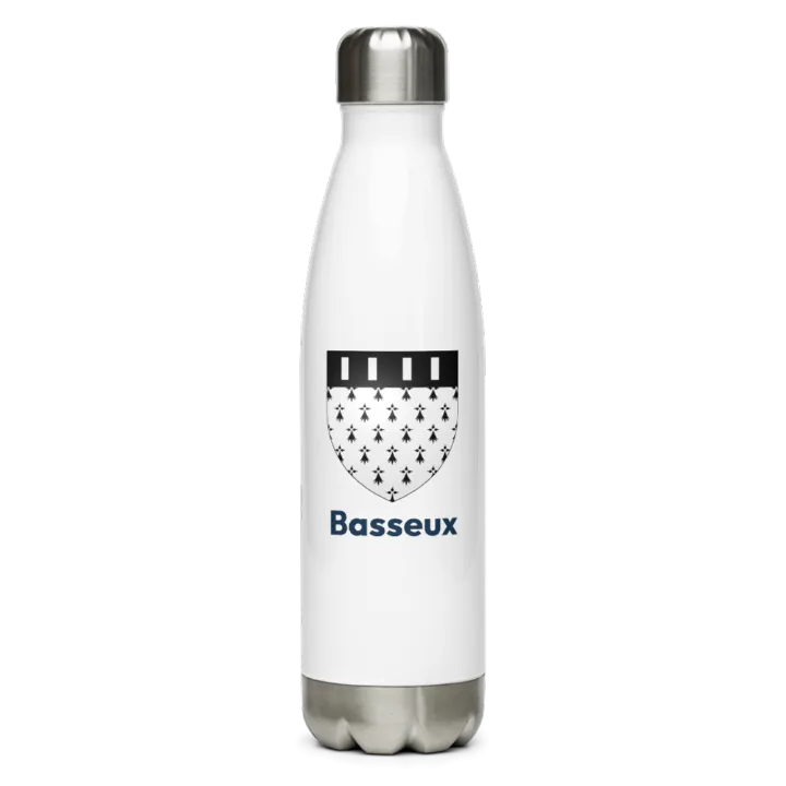 Gourde inox blason de Basseux