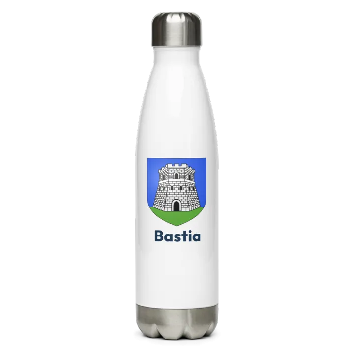 Gourde inox blason de Bastia