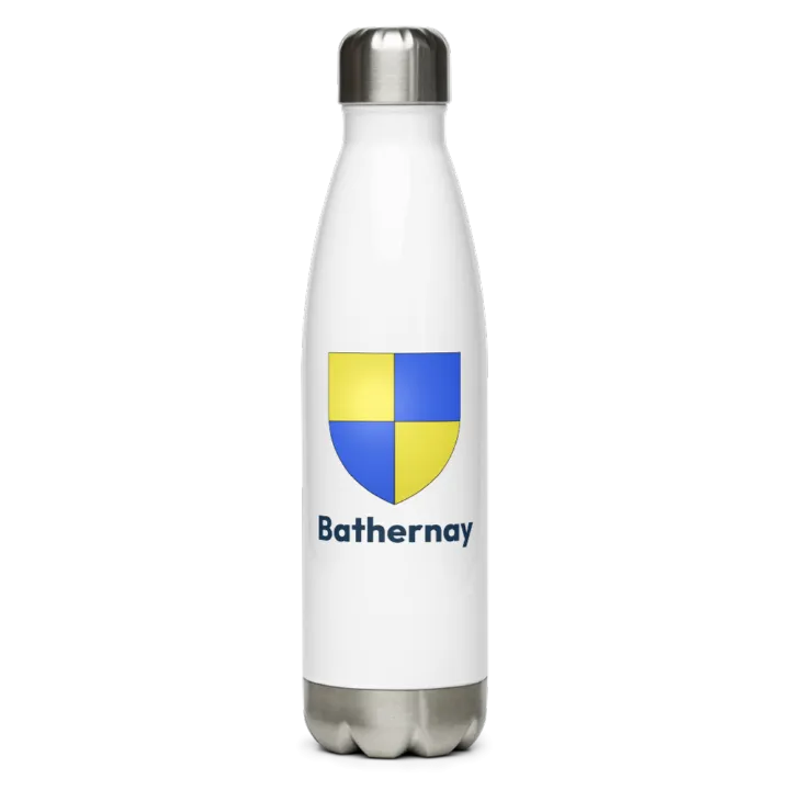 Gourde inox blason de Bathernay
