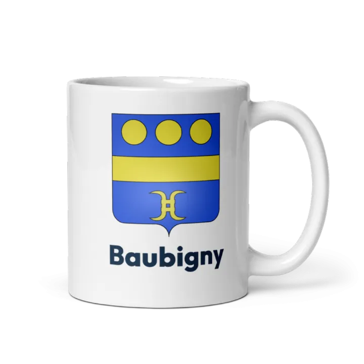 Mug blason de Baubigny