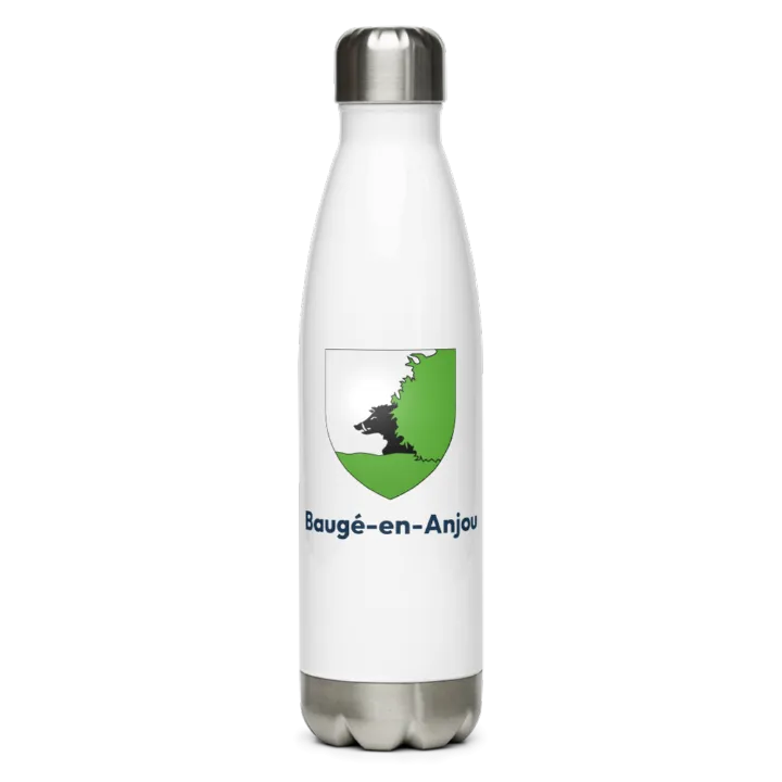 Gourde inox blason de Baugé-en-Anjou