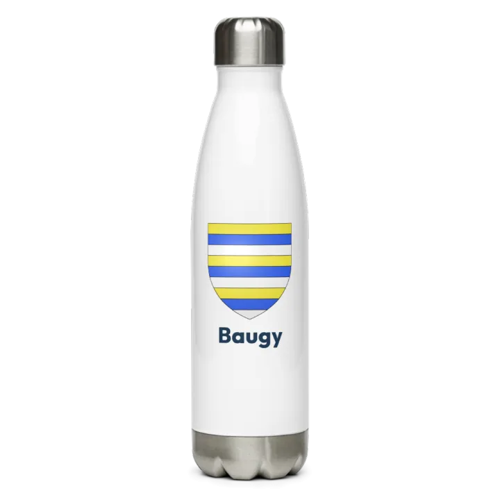 Gourde inox blason de Baugy