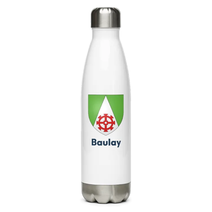 Gourde inox blason de Baulay