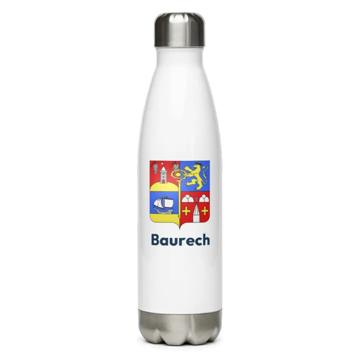 Gourde inox blason de Baurech