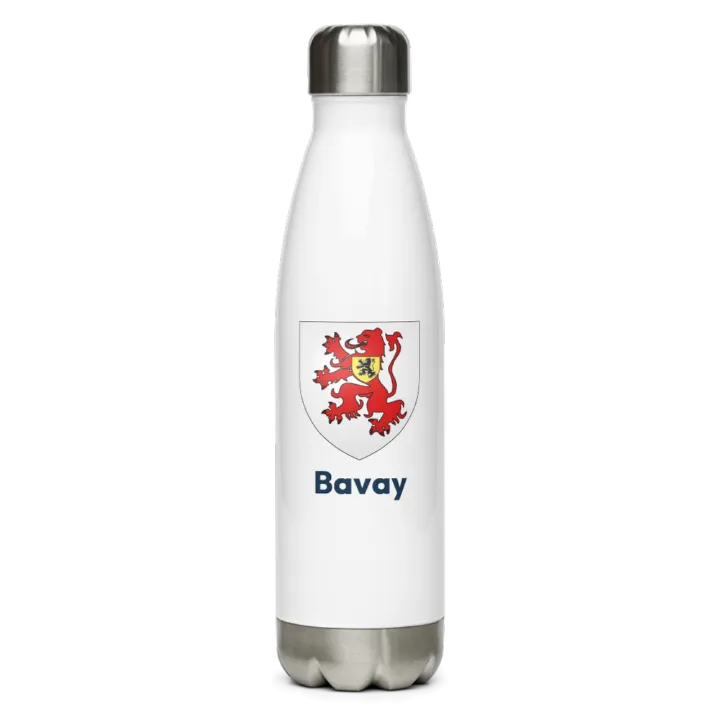 Gourde inox blason de Bavay