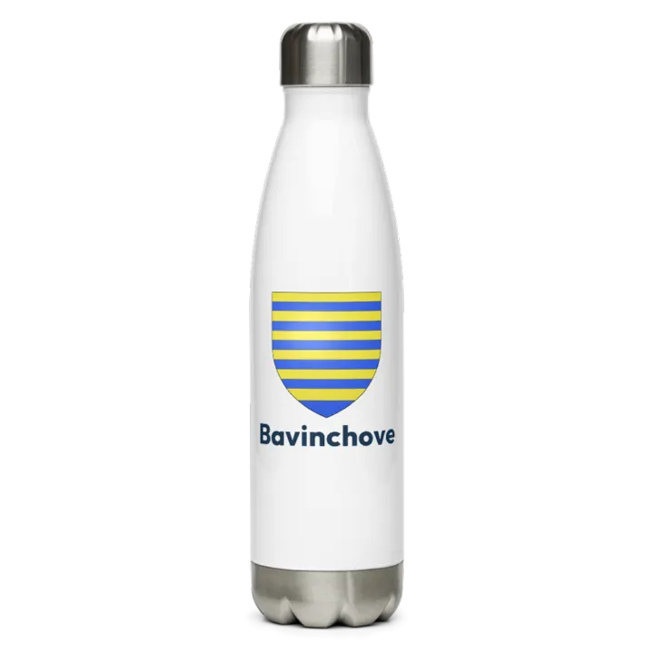 Gourde inox blason de Bavinchove