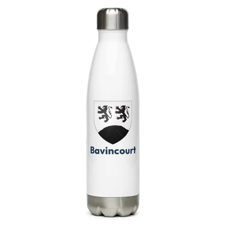 Gourde inox blason de Bavincourt