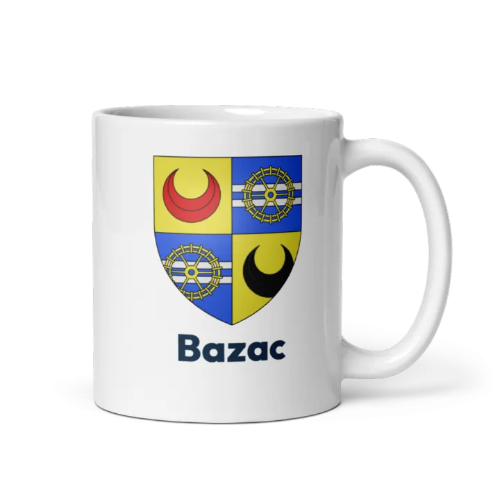 Mug blason de Bazac