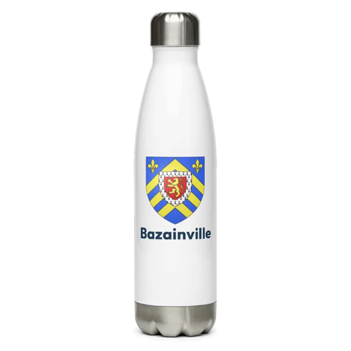 Gourde inox blason de Bazainville