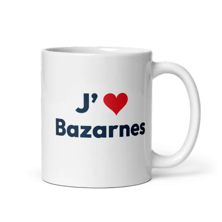 Mug « J’❤ Bazarnes »