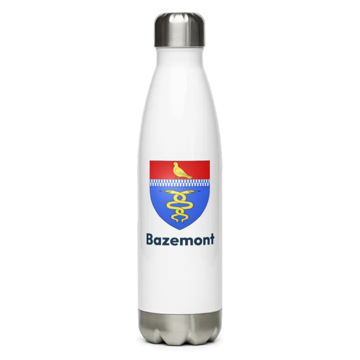 Gourde inox blason de Bazemont