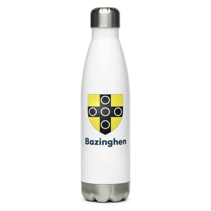Gourde inox blason de Bazinghen