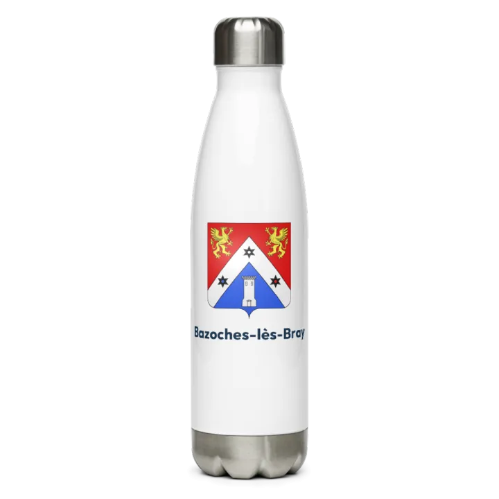 Gourde inox blason de Bazoches-lès-Bray