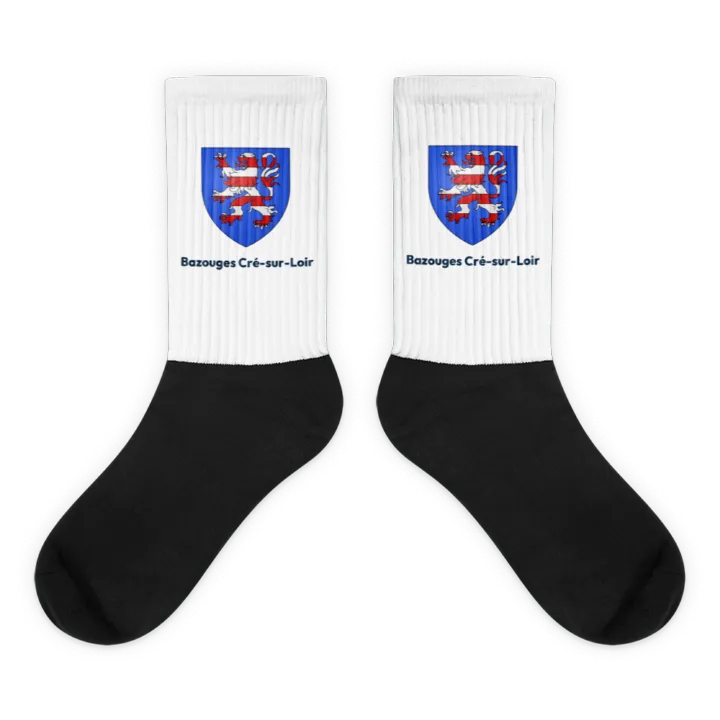 Chaussettes — blason de Bazouges Cré sur Loir