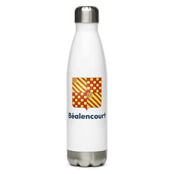 Gourde inox blason de Béalencourt