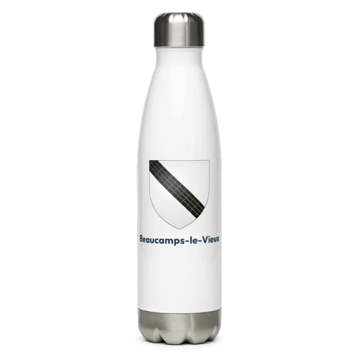 Gourde inox blason de Beaucamps-le-Vieux