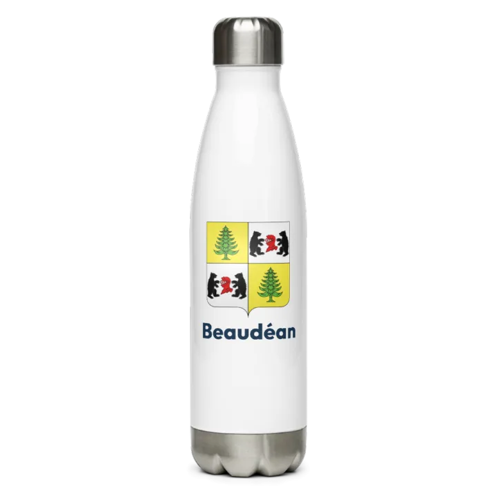 Gourde inox blason de Beaudéan