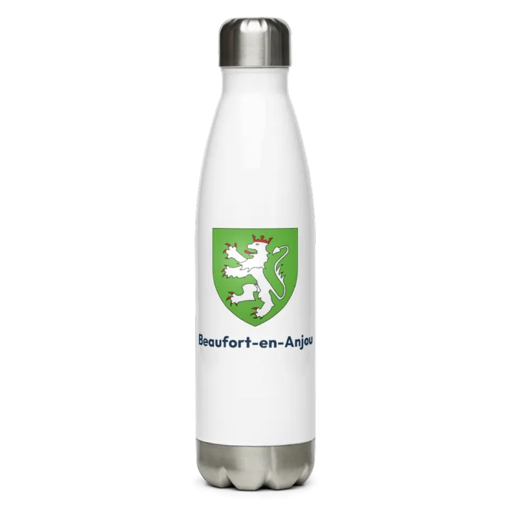Gourde inox blason de Beaufort-en-Anjou