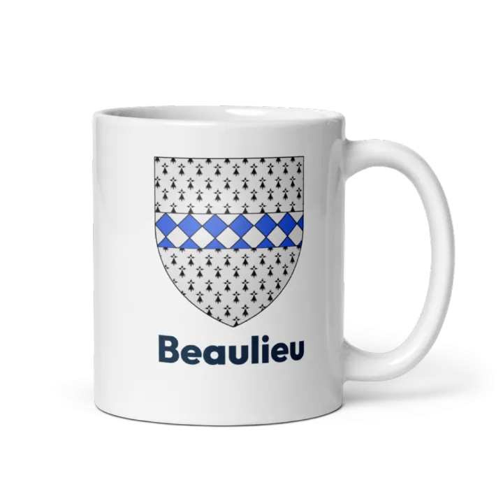 Mug blason de Beaulieu