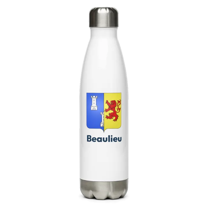 Gourde inox blason de Beaulieu