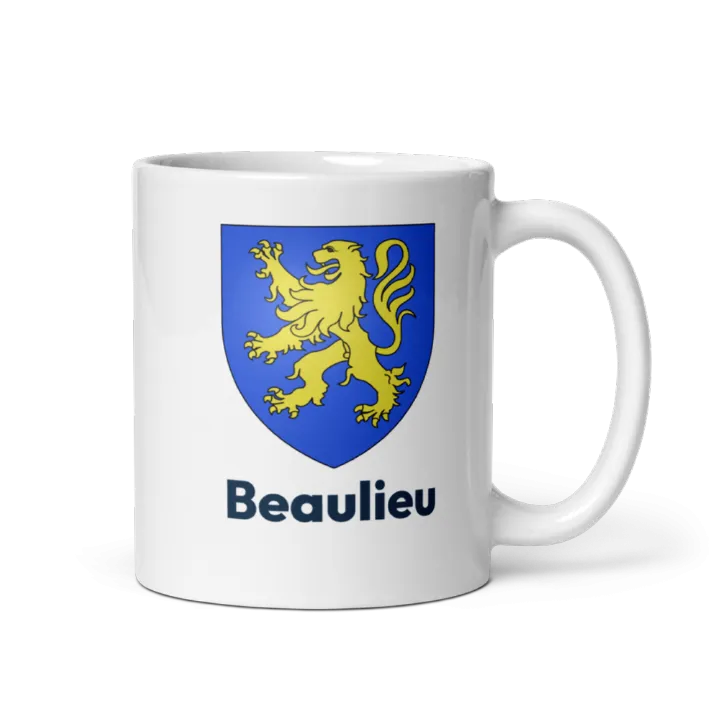 Mug blason de Beaulieu