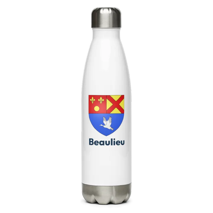 Gourde inox blason de Beaulieu