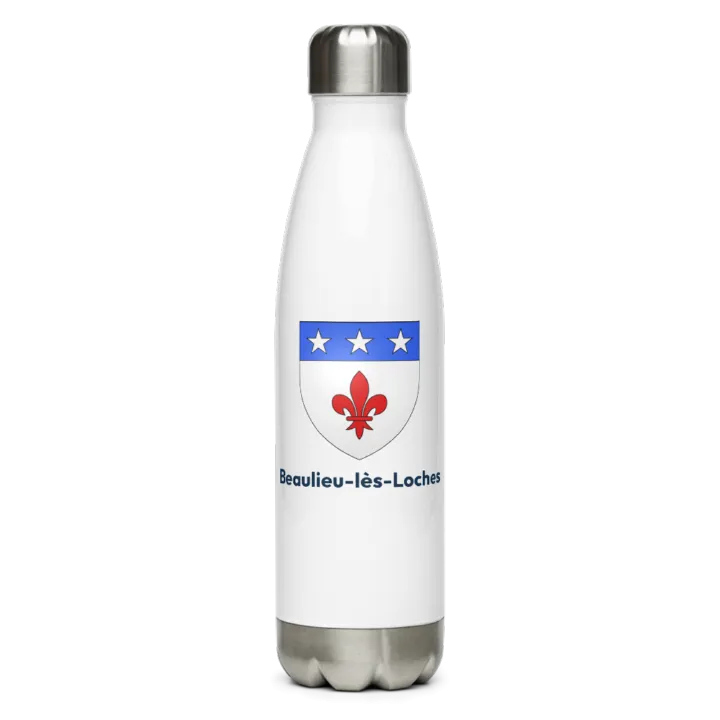 Gourde inox blason de Beaulieu-lès-Loches