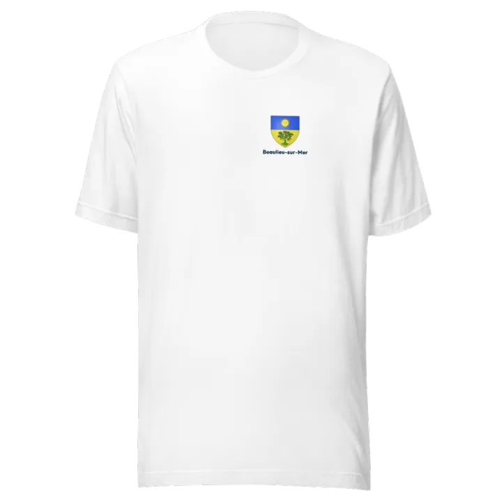 T-shirt blason de Beaulieu-sur-Mer