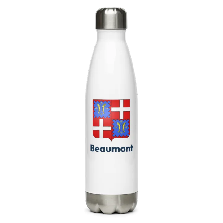 Gourde inox — blason de Beaumont
