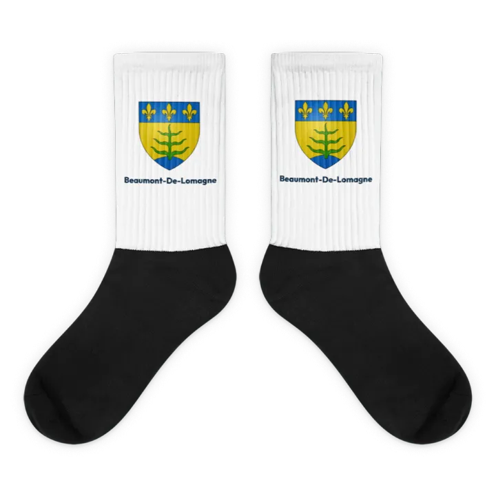 Chaussettes — blason de Beaumont-de-Lomagne