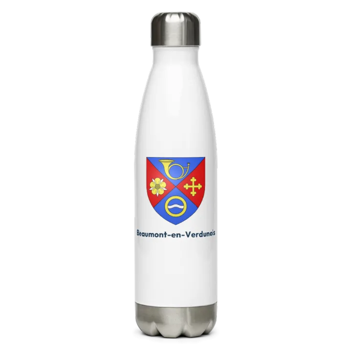 Gourde inox blason de Beaumont-en-Verdunois