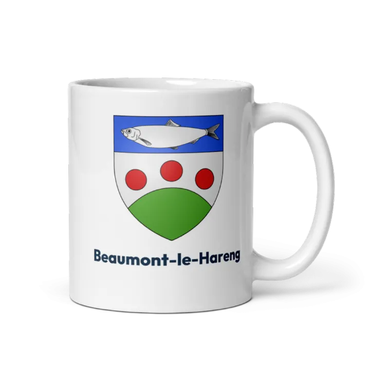 Mug blason de Beaumont-le-Hareng
