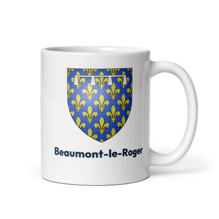 Mug blason de Beaumont-le-Roger