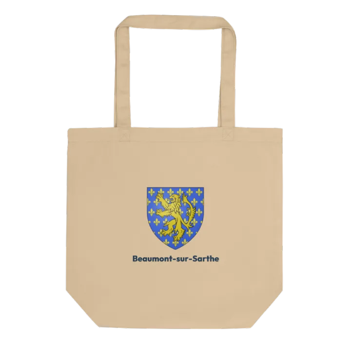 Tote bag coton bio — blason de Beaumont-sur-Sarthe