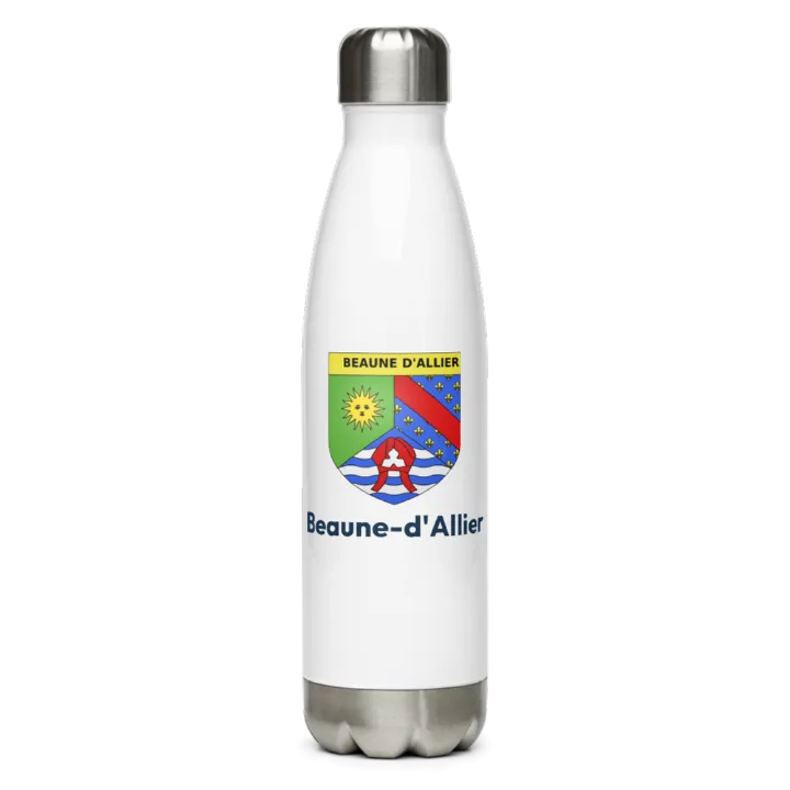 Gourde inox blason de Beaune-d'Allier