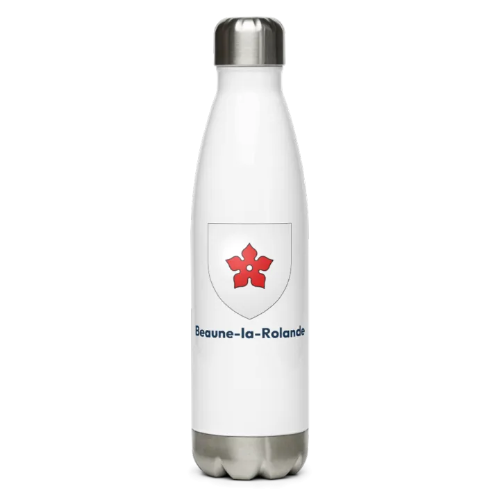 Gourde inox blason de Beaune-la-Rolande