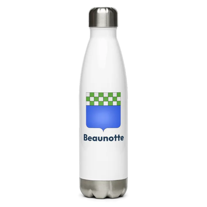 Gourde inox blason de Beaunotte