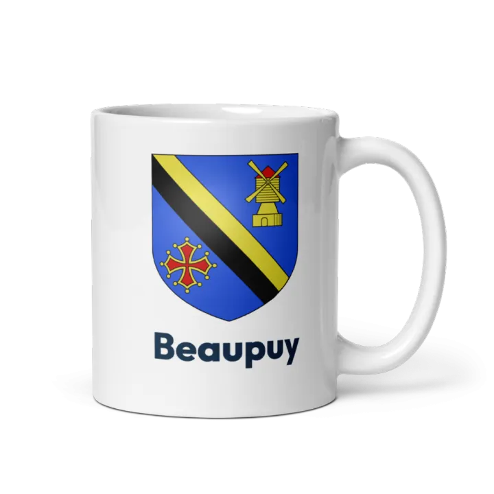 Mug blason de Beaupuy