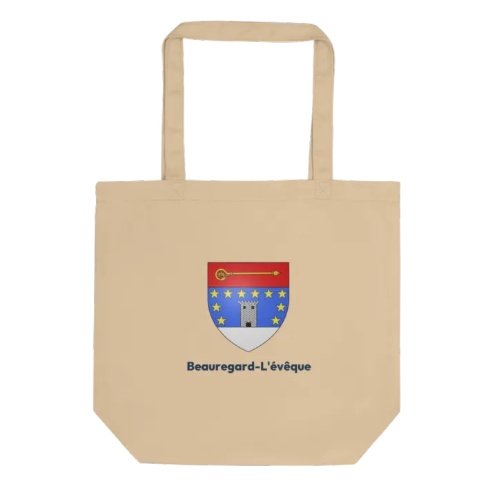 Tote bag coton bio — blason de Beauregard-l'Évêque
