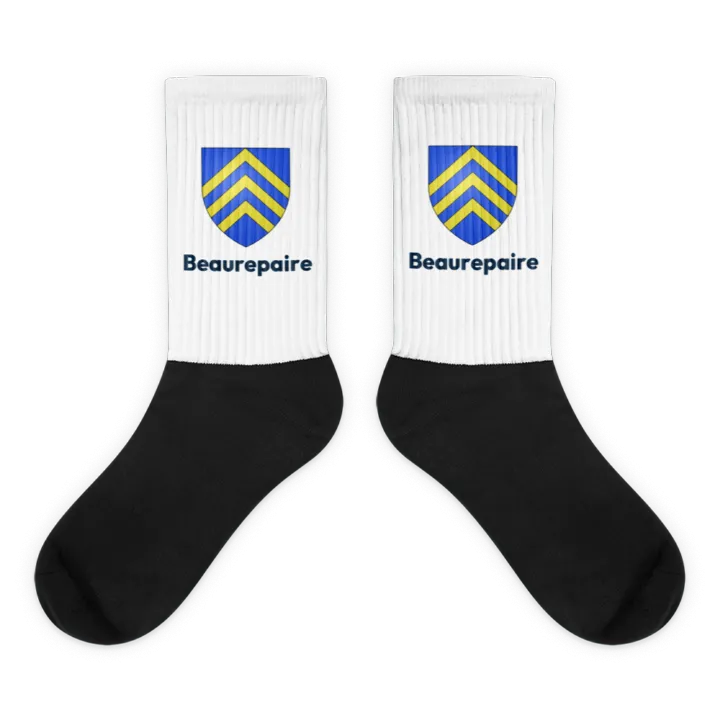 Chaussettes — blason de Beaurepaire