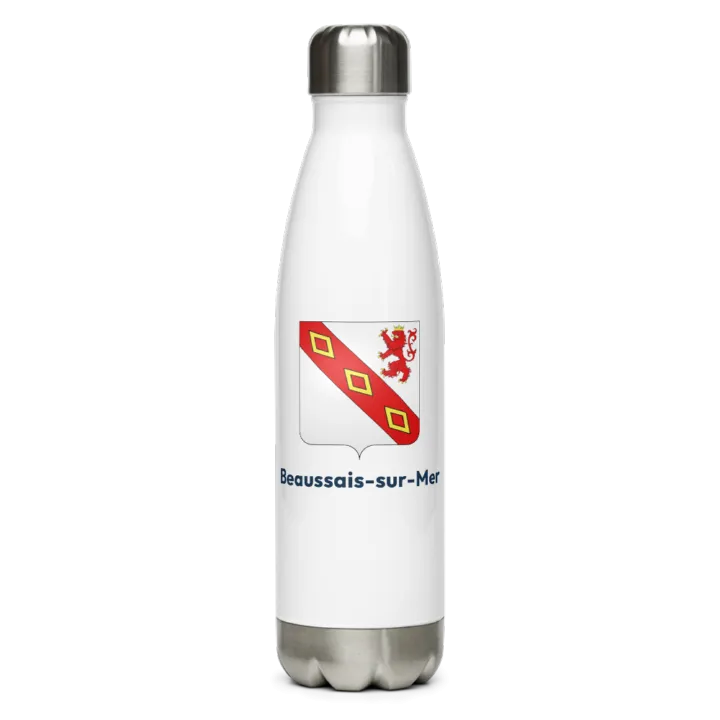 Gourde inox blason de Beaussais-sur-Mer