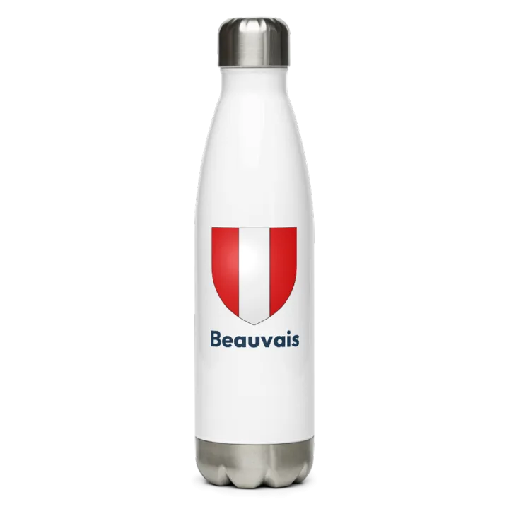 Gourde inox blason de Beauvais