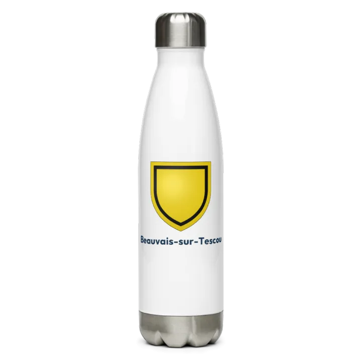 Gourde inox blason de Beauvais-sur-Tescou