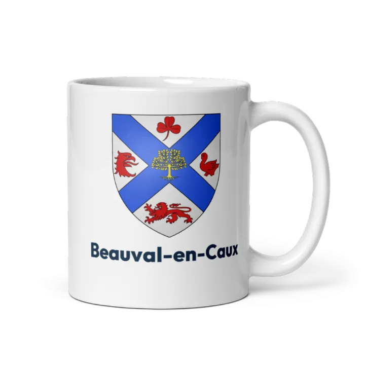 Mug blason de Beauval-en-Caux