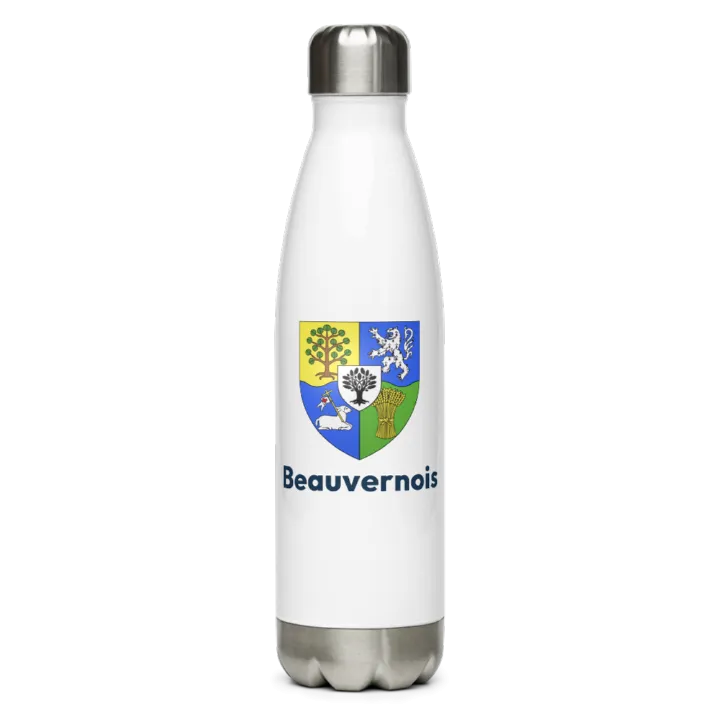 Gourde inox blason de Beauvernois