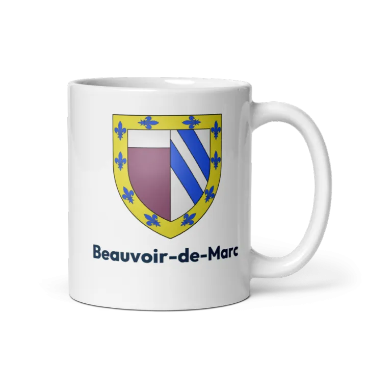 Mug blason de Beauvoir-de-Marc