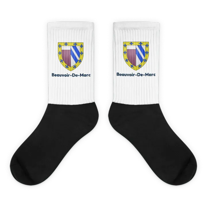 Chaussettes — blason de Beauvoir-de-Marc