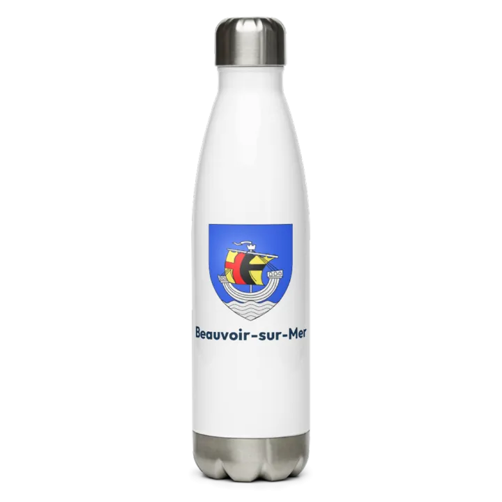 Gourde inox blason de Beauvoir-sur-Mer